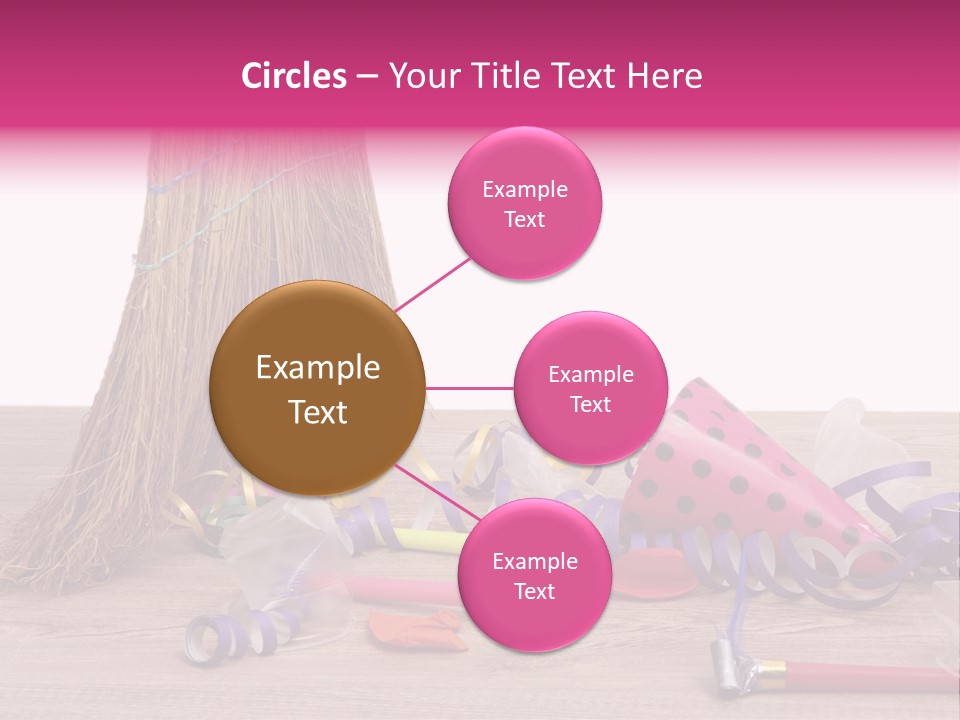 Cleaning After The Birthday PowerPoint Template