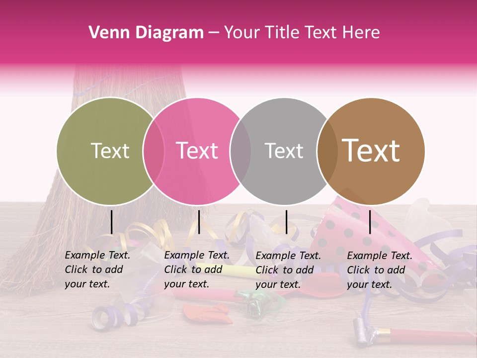 Cleaning After The Birthday PowerPoint Template
