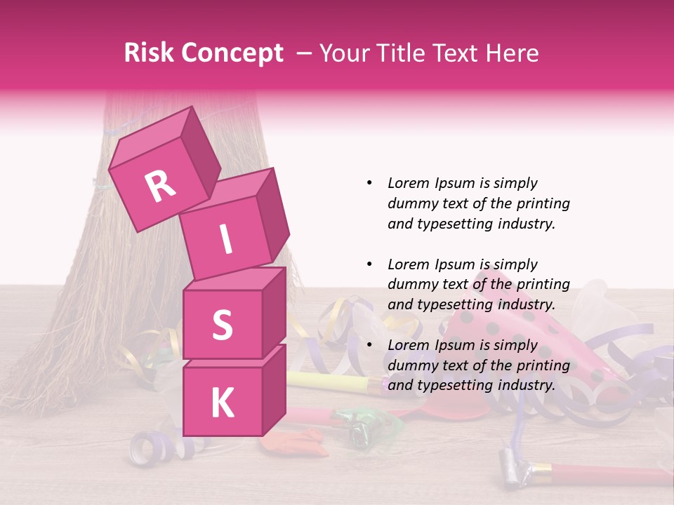 Cleaning After The Birthday PowerPoint Template