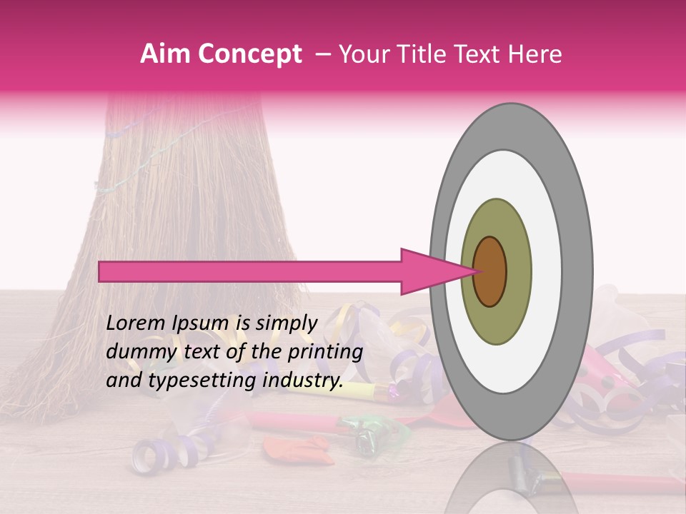 Cleaning After The Birthday PowerPoint Template