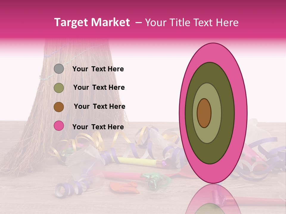 Cleaning After The Birthday PowerPoint Template