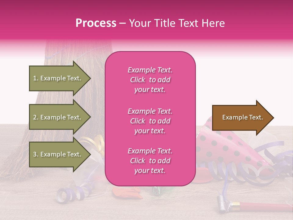 Cleaning After The Birthday PowerPoint Template