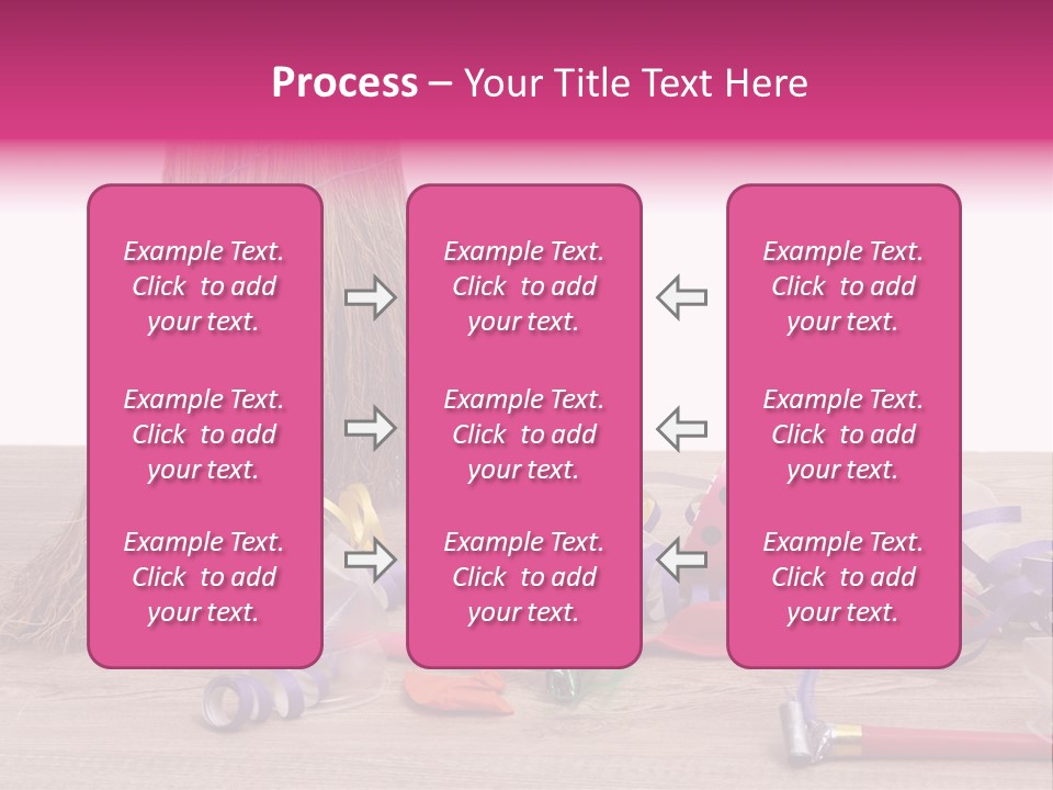 Cleaning After The Birthday PowerPoint Template