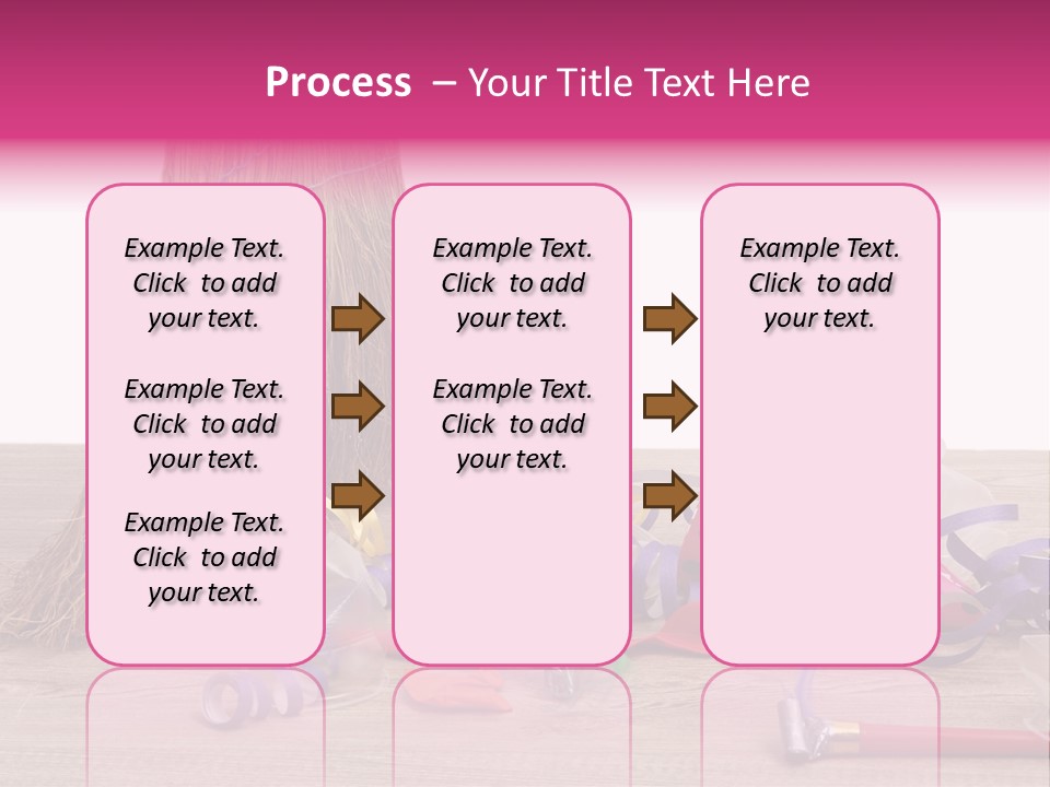 Cleaning After The Birthday PowerPoint Template