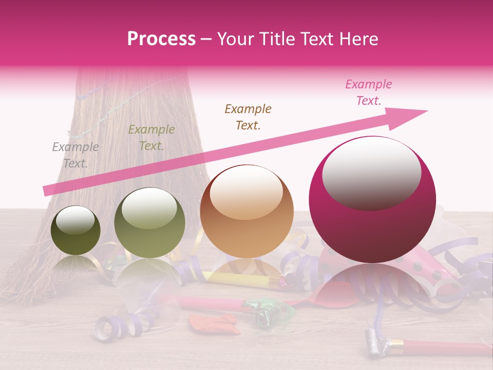 Cleaning After The Birthday PowerPoint Template