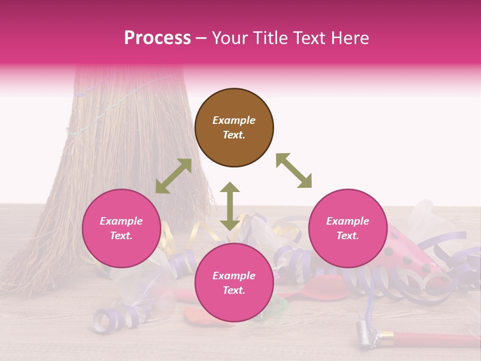 Cleaning After The Birthday PowerPoint Template