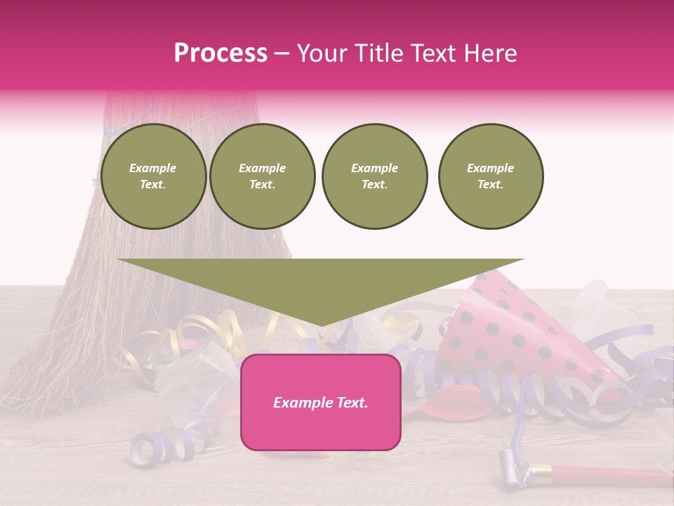 Cleaning After The Birthday PowerPoint Template