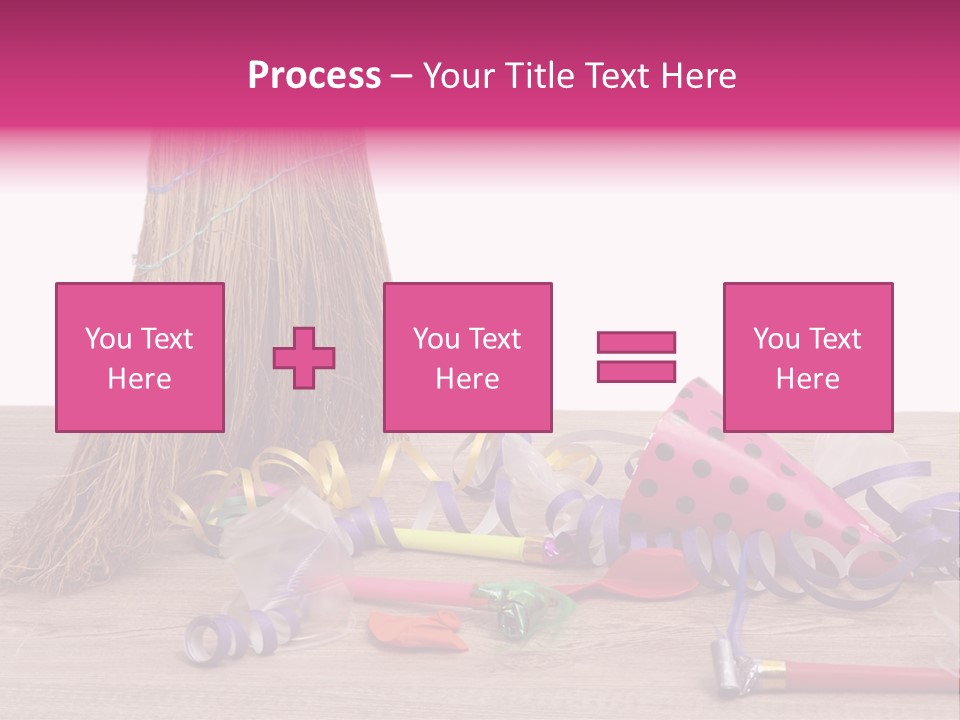 Cleaning After The Birthday PowerPoint Template