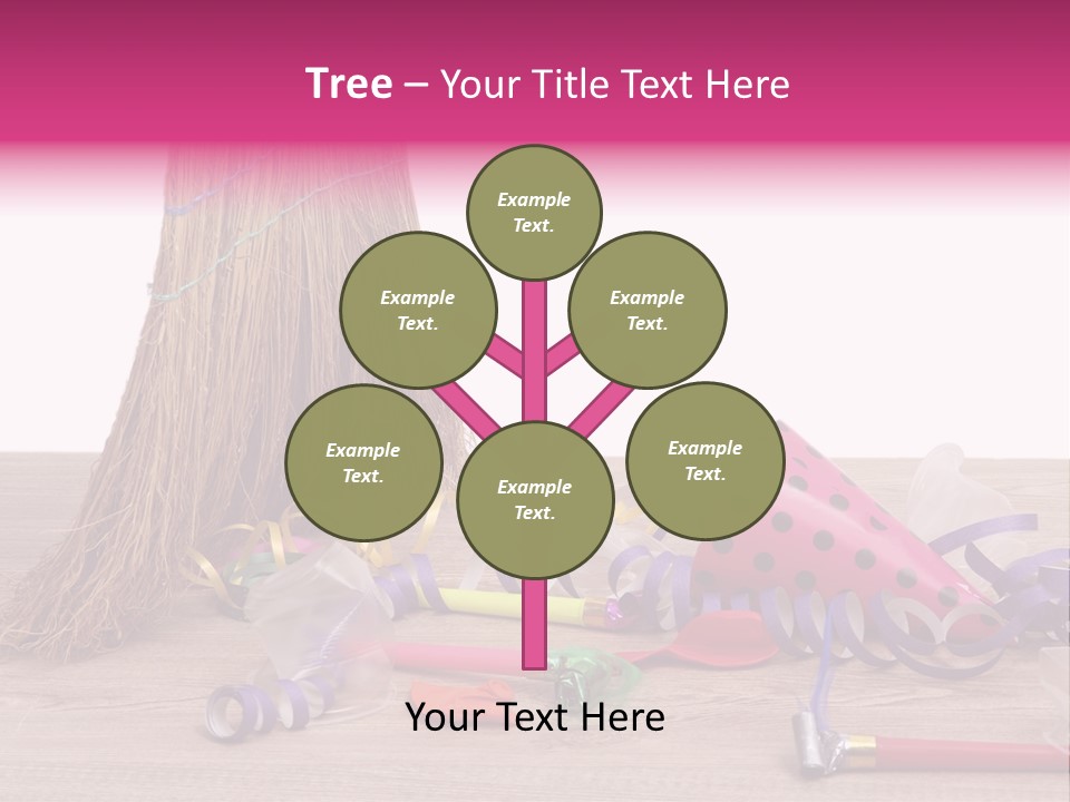 Cleaning After The Birthday PowerPoint Template