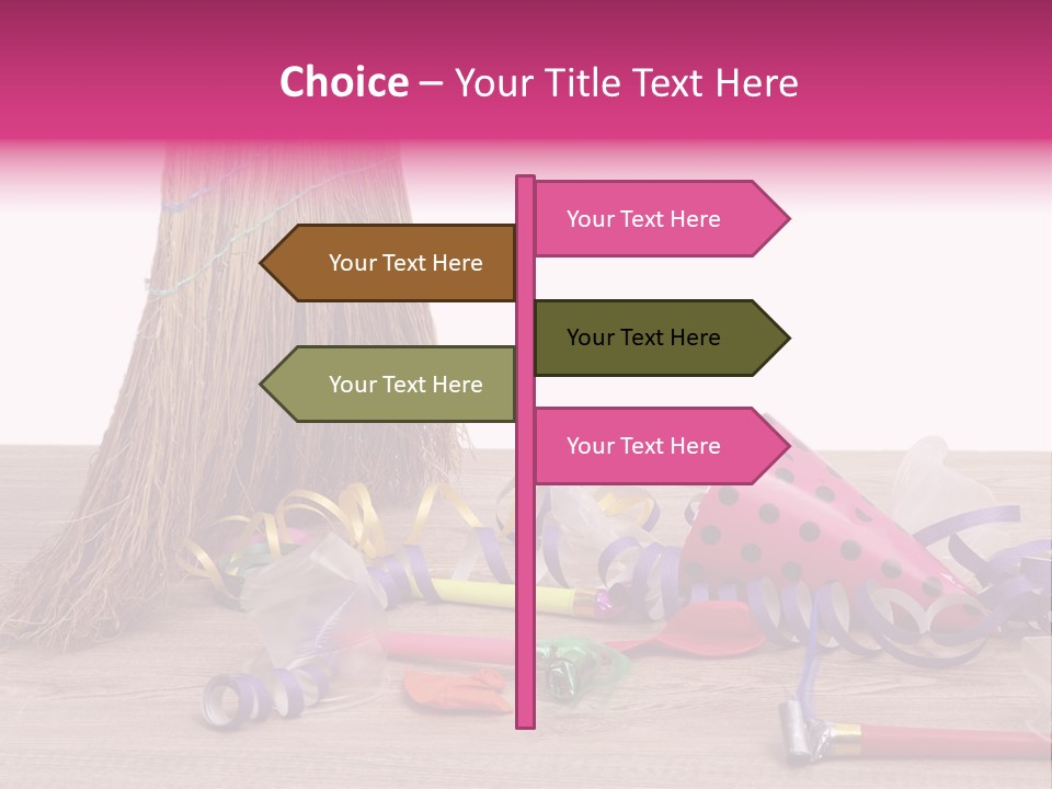 Cleaning After The Birthday PowerPoint Template
