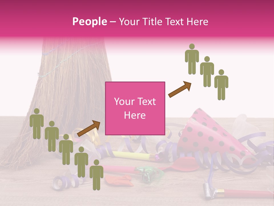 Cleaning After The Birthday PowerPoint Template