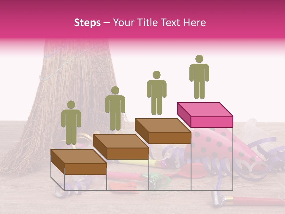 Cleaning After The Birthday PowerPoint Template