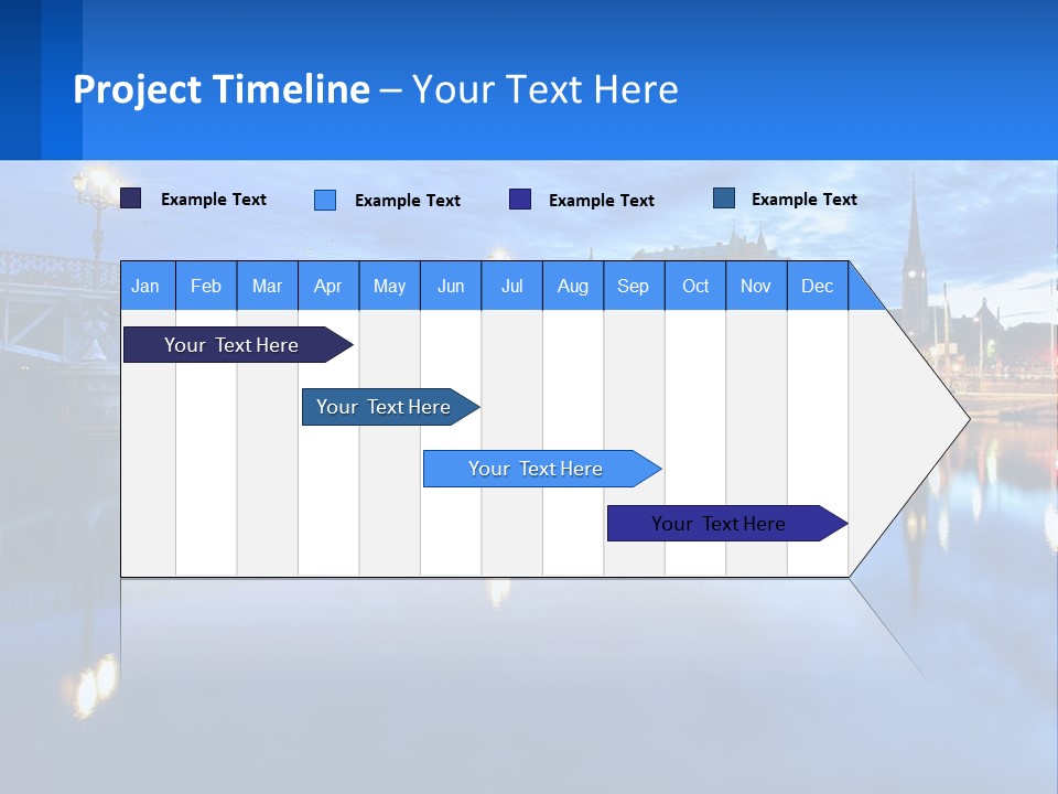 Night Bridge PowerPoint Template