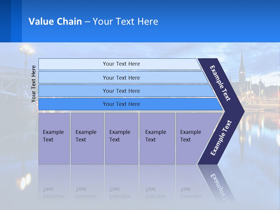 Night Bridge PowerPoint Template