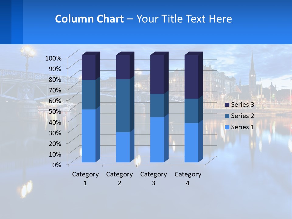 Night Bridge PowerPoint Template