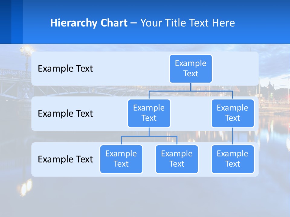 Night Bridge PowerPoint Template