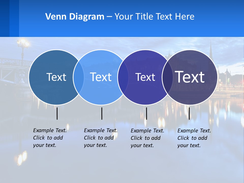 Night Bridge PowerPoint Template