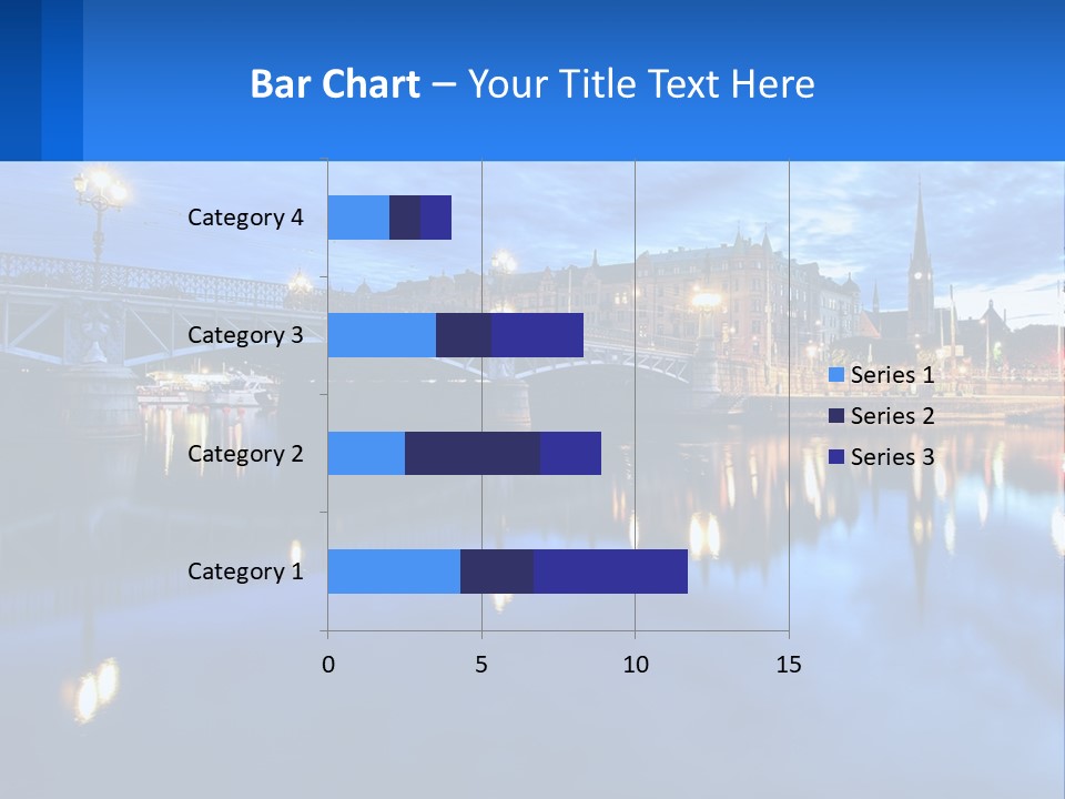 Night Bridge PowerPoint Template