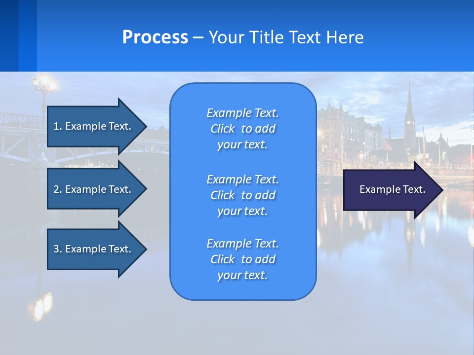 Night Bridge PowerPoint Template