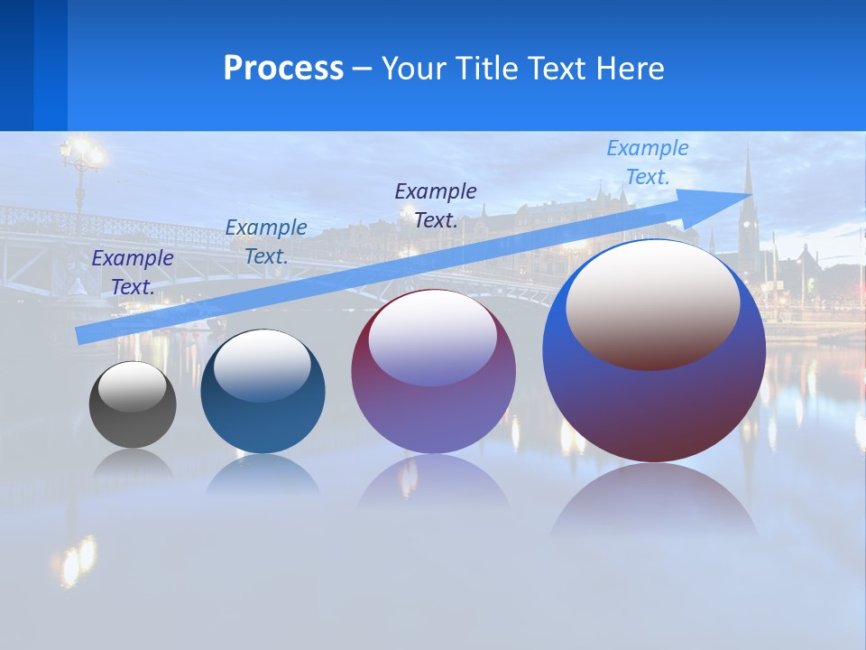 Night Bridge PowerPoint Template