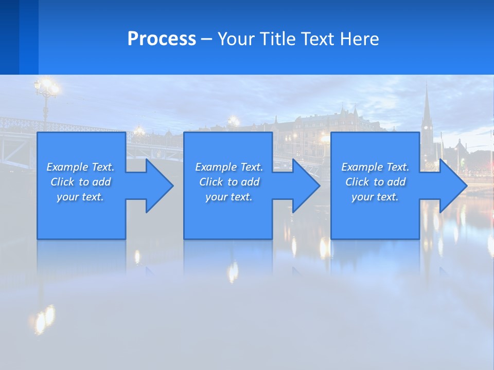Night Bridge PowerPoint Template