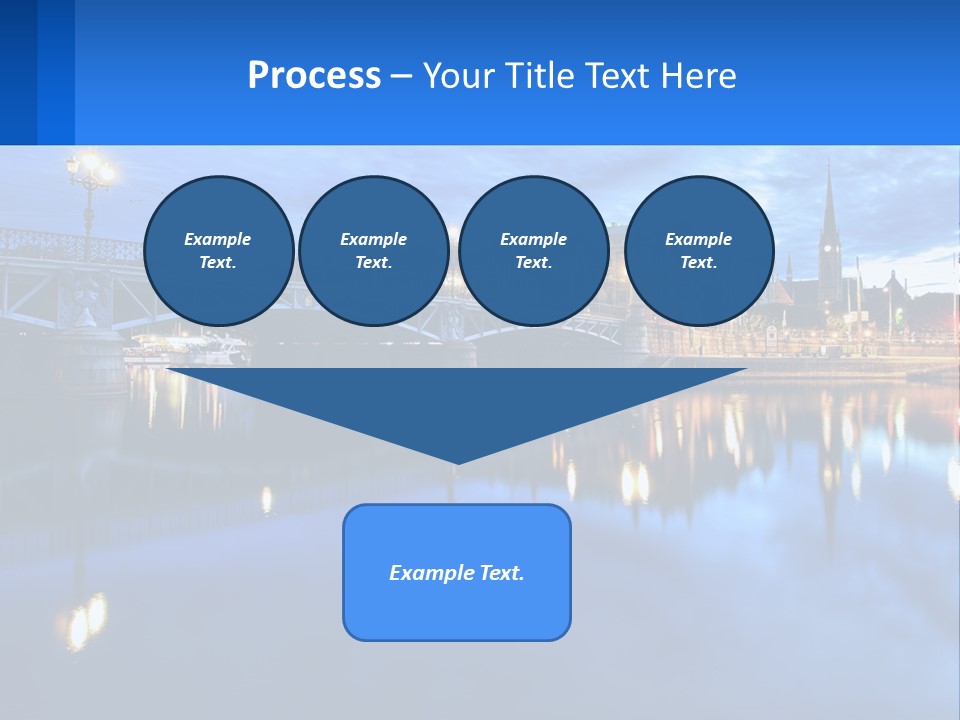 Night Bridge PowerPoint Template