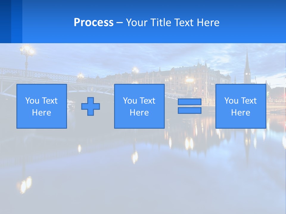Night Bridge PowerPoint Template