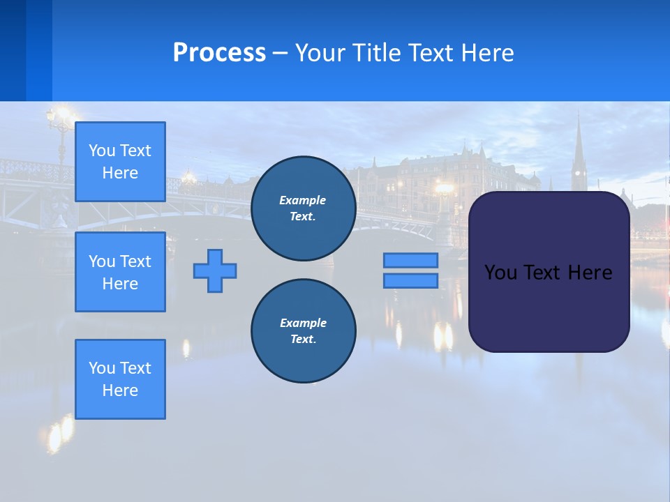 Night Bridge PowerPoint Template
