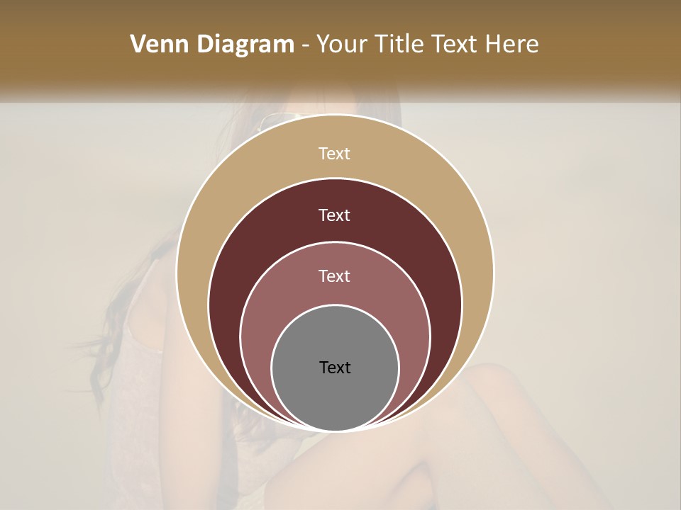 Girl In Sunglasses PowerPoint Template