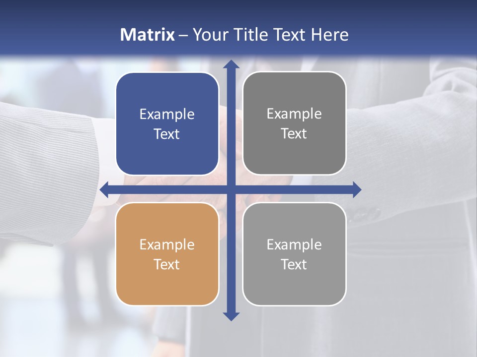 Handshake PowerPoint Template