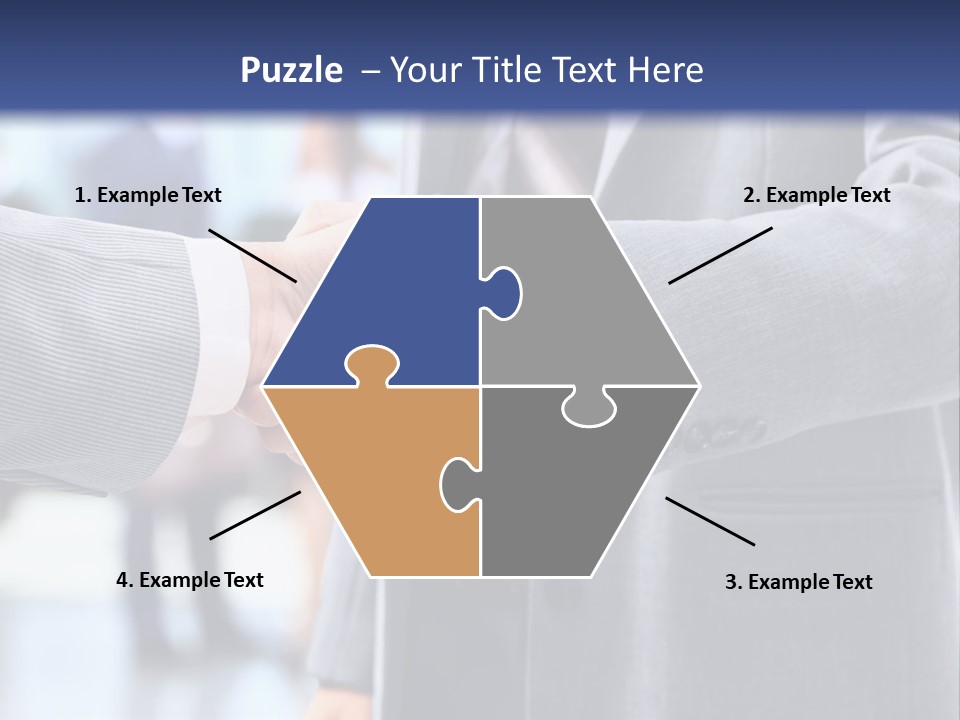 Handshake PowerPoint Template