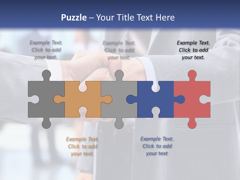 Handshake PowerPoint Template