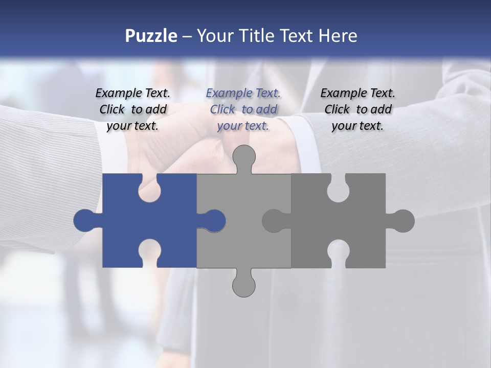 Handshake PowerPoint Template