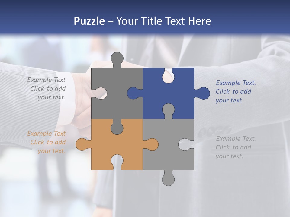 Handshake PowerPoint Template