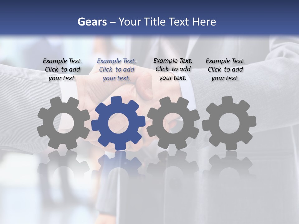 Handshake PowerPoint Template