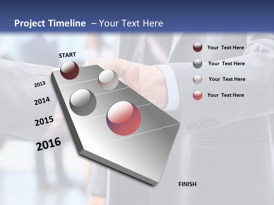 Handshake PowerPoint Template