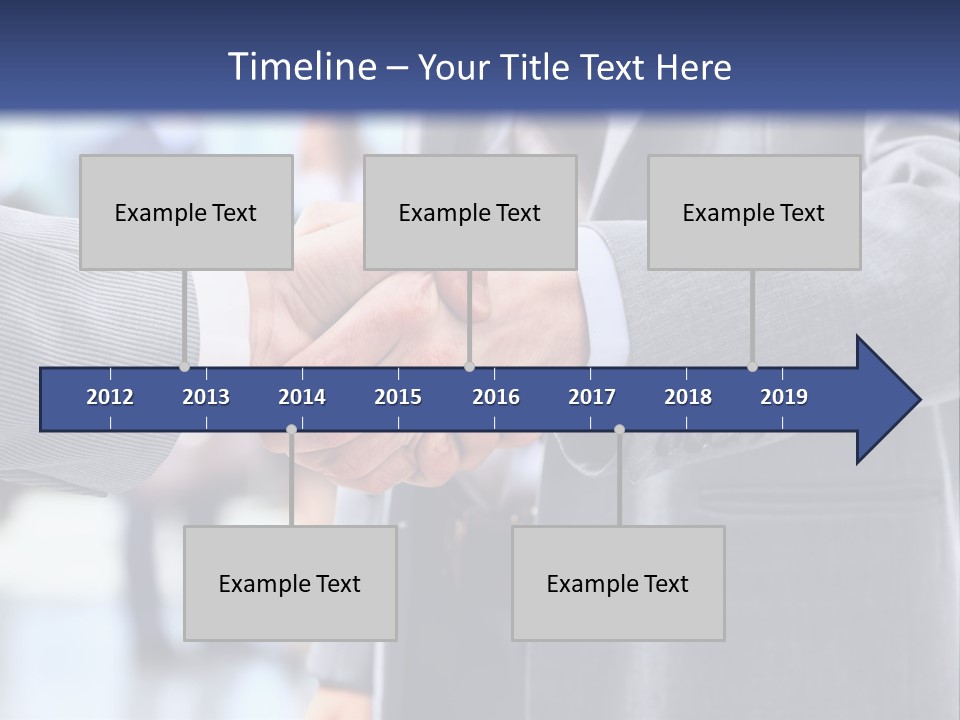 Handshake PowerPoint Template