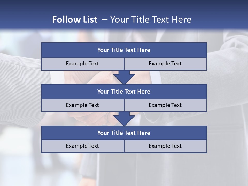 Handshake PowerPoint Template