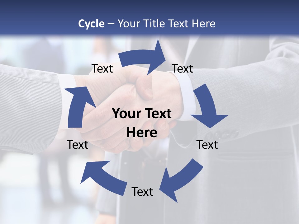 Handshake PowerPoint Template