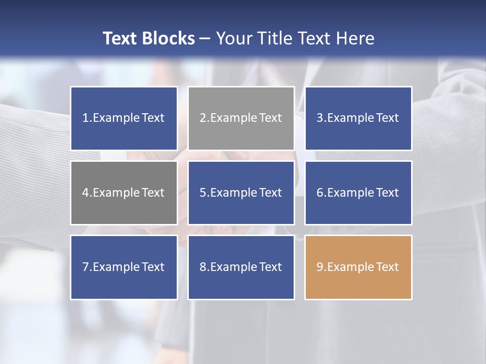 Handshake PowerPoint Template