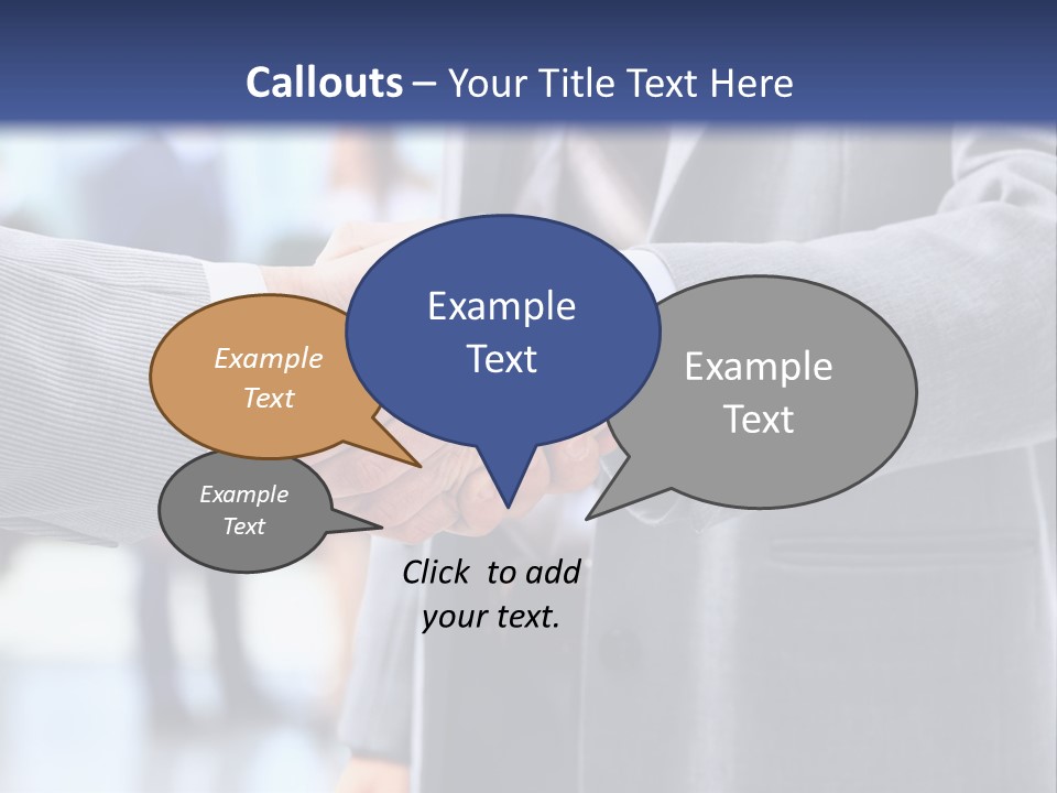 Handshake PowerPoint Template