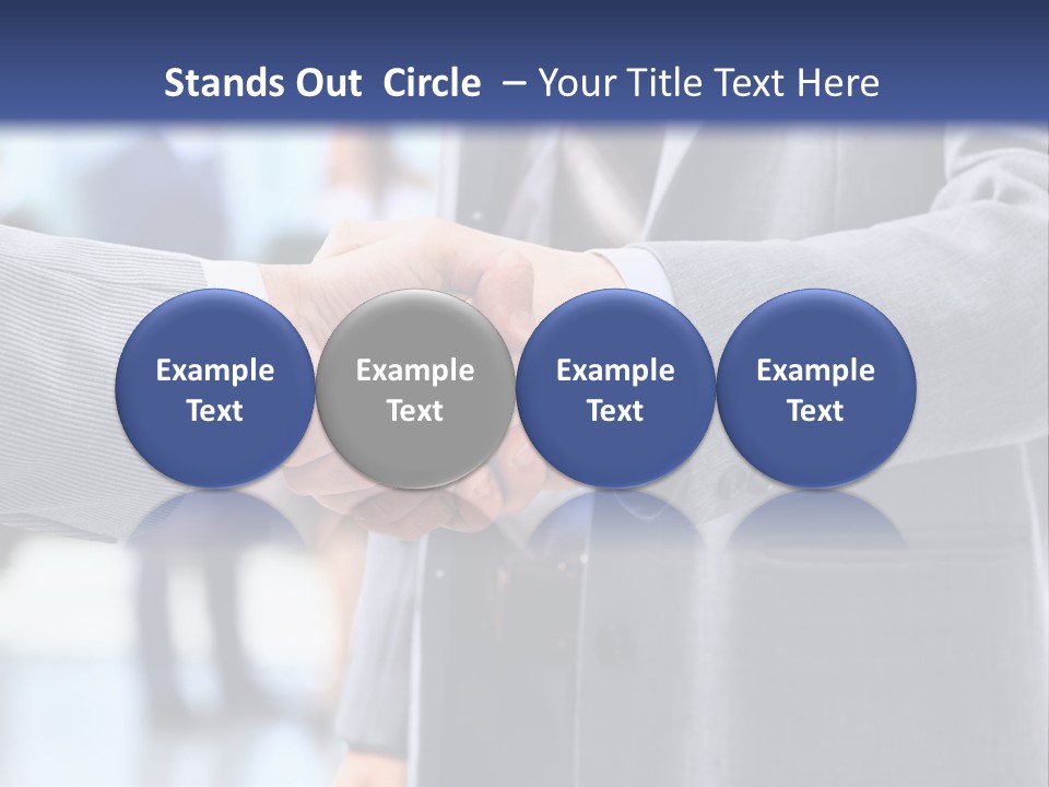 Handshake PowerPoint Template