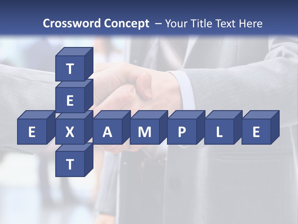 Handshake PowerPoint Template