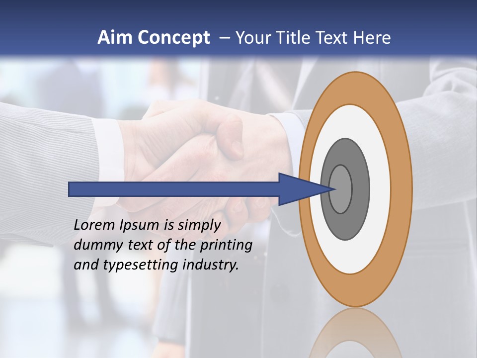 Handshake PowerPoint Template