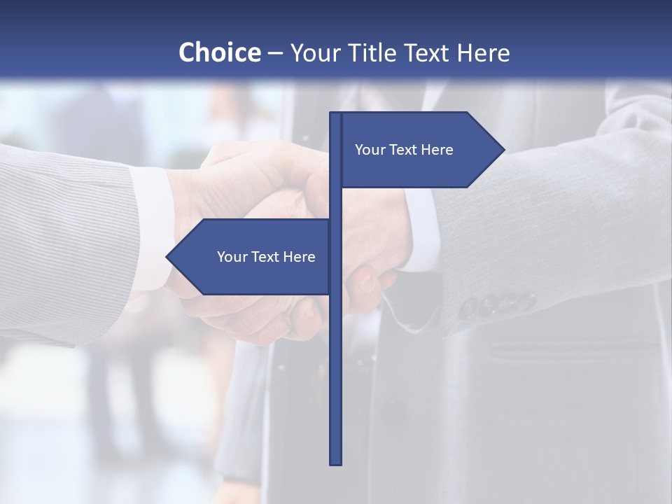 Handshake PowerPoint Template