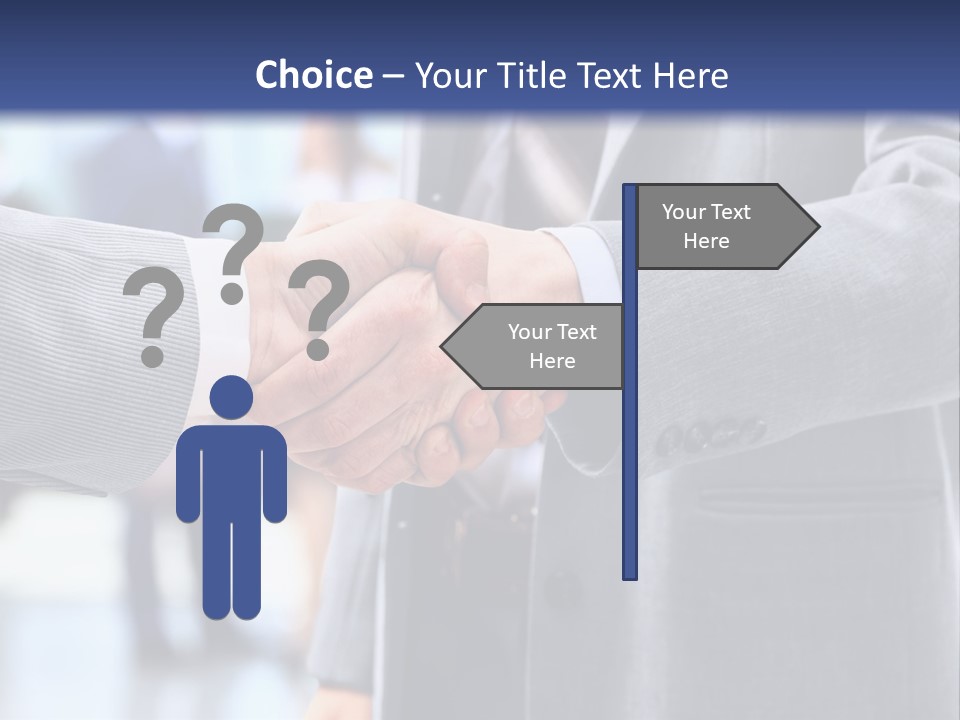 Handshake PowerPoint Template