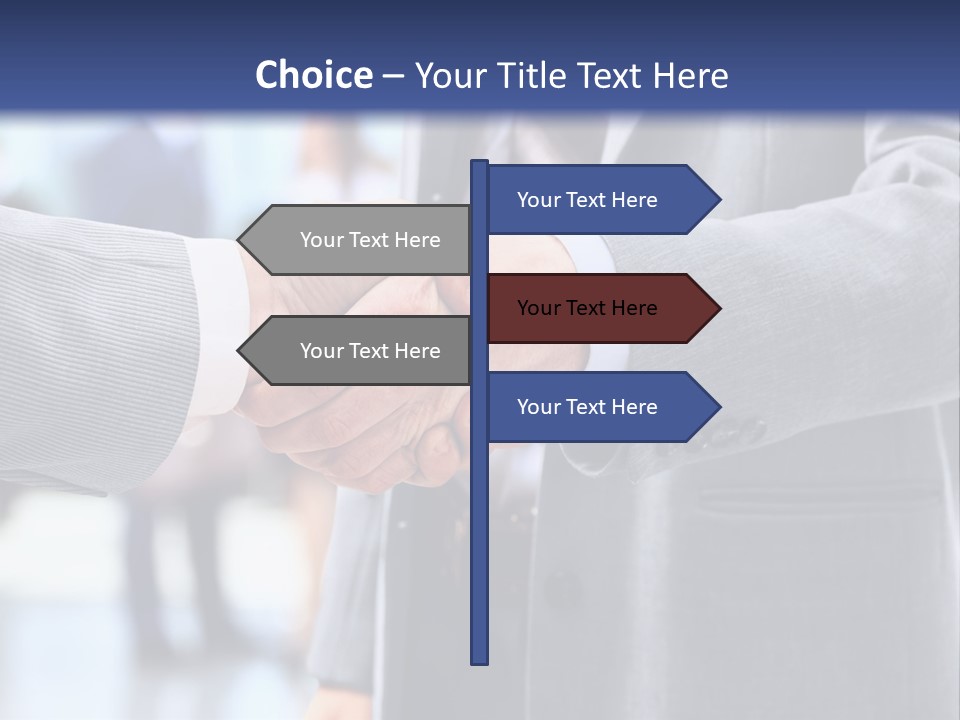 Handshake PowerPoint Template