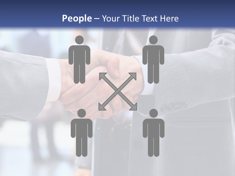 Handshake PowerPoint Template