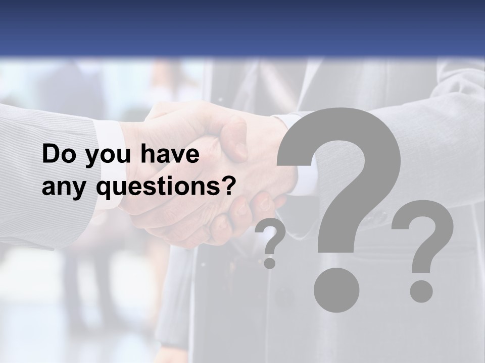 Handshake PowerPoint Template