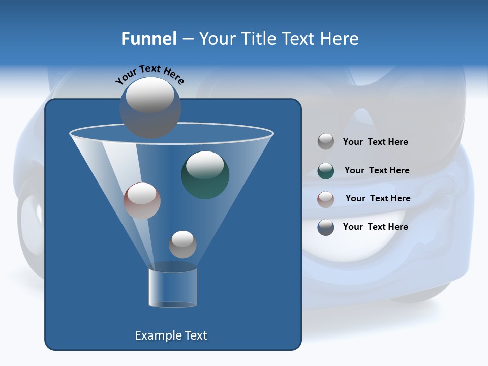 Illustration Of A Car With Glasses PowerPoint Template